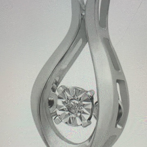 Diamond Necklace & Pendant - Picture 3 of 5